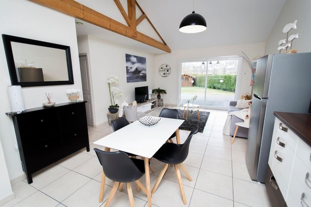 Ravissante Maison Cosy 4* Biscarrosse Proche Lac Exteriör bild